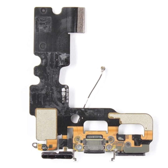 Eutoping charging port board For Apple iPhone 7 Black Connector Charger Board Flex Cable Assembly Replacement