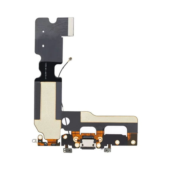 Eutoping charging port board For Apple iPhone 7 Plus Black Connector Charger Board Flex Cable Assembly Replacement