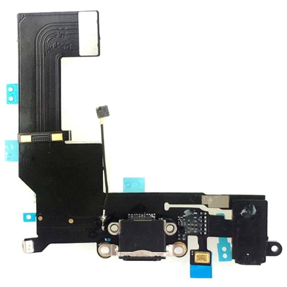 Eutoping charging port board For Apple iPhone SE (1st Gen) Black Connector Charger Board Flex Cable Assembly Replacement