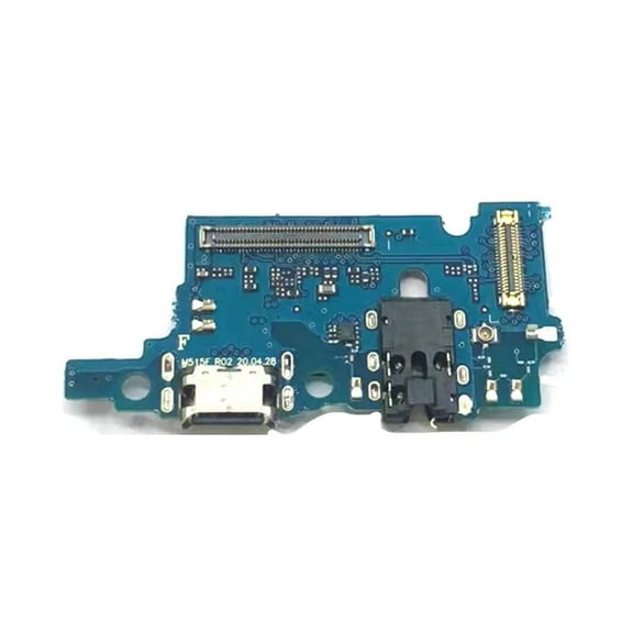 Eutoping charging port board For Samsung Galaxy M51 M515 Connector Charger Board Flex Cable Assembly Replacement