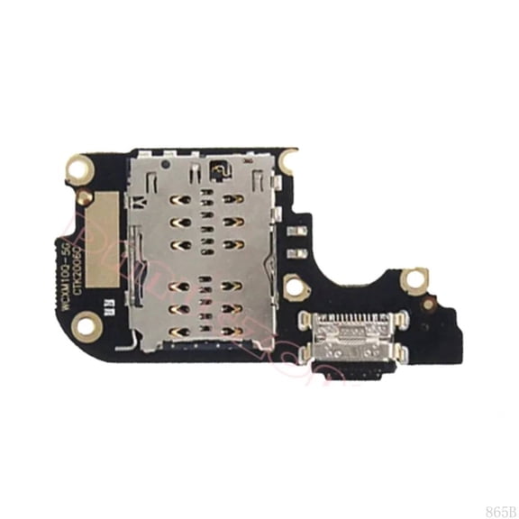 Eutoping charging port board For Xiaomi Mi 10 Lite 5G Connector Charger Board Flex Cable Assembly Replacement