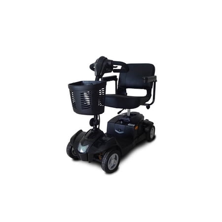 Ev Rider CityCruzer 4 Wheels Transportable Mobility Scooter, Black