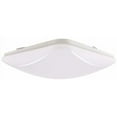 thumbnail image 1 of Ev1014S-Wh  Led Square Flush Mount Ceiling Fixture  White  14 In.  Integrated Led Included, 1 of 1