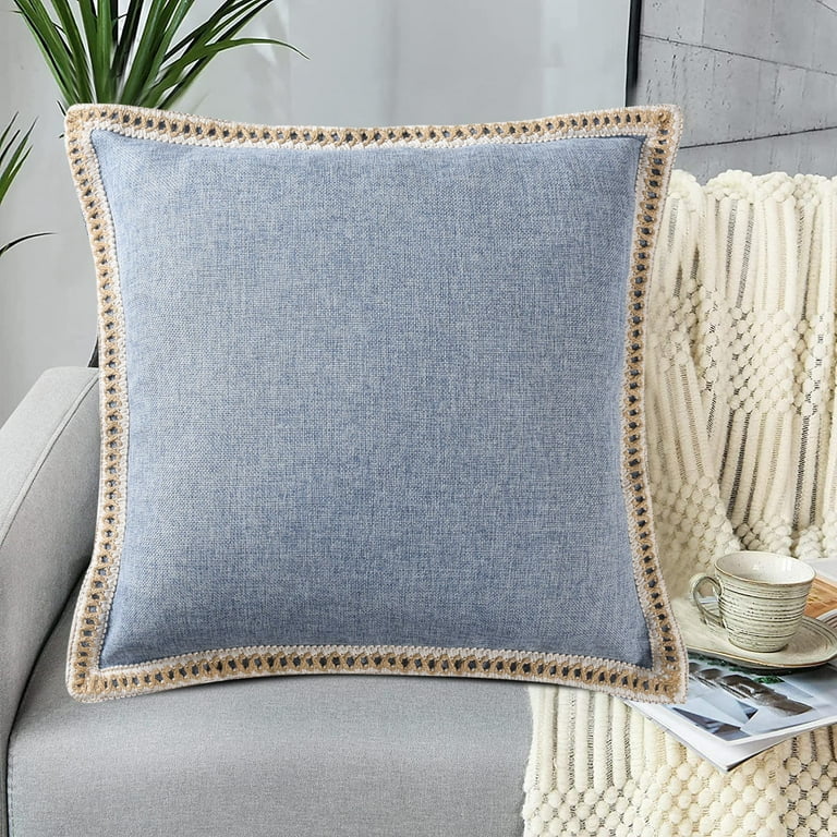 20 x 20 blue pillow covers new arrivals