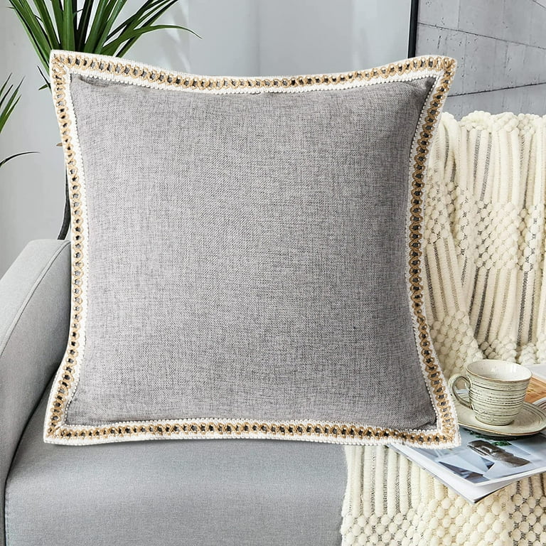 Vintage fabric cushion covers top