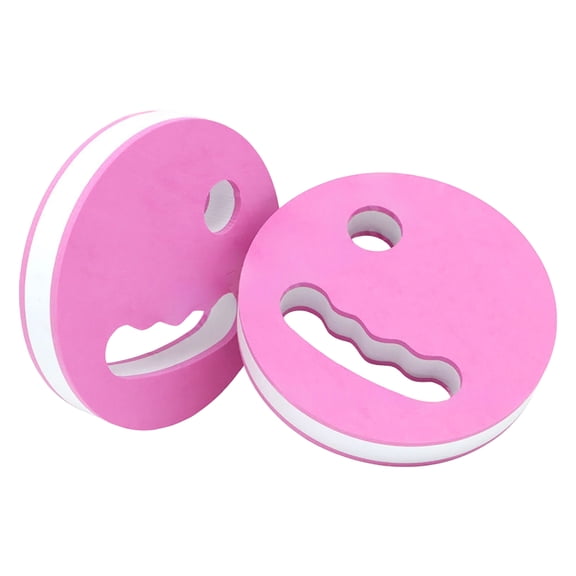 Eva Aqua Fitness Floating Discs Handheld Swimming Training Tool 2 Pack Lightweight Water Workout Gear