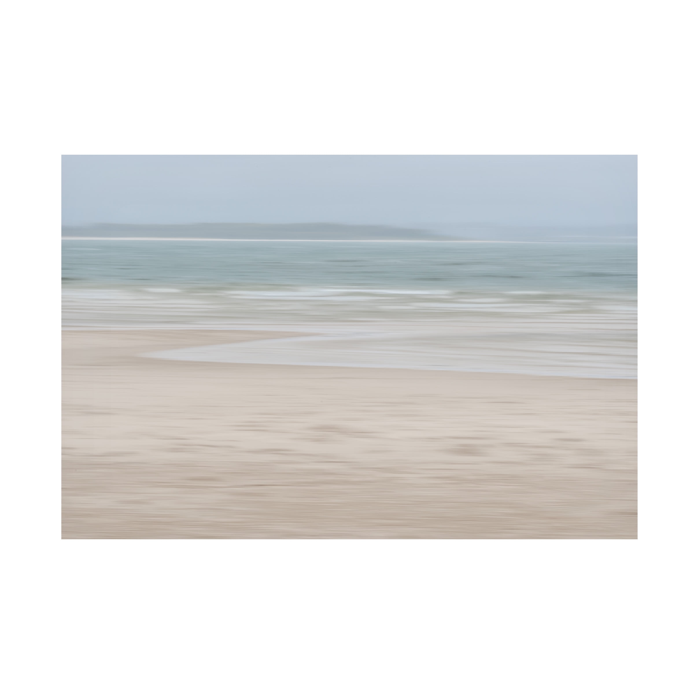 Eva Bane 'Misty Beach 02' Canvas Art