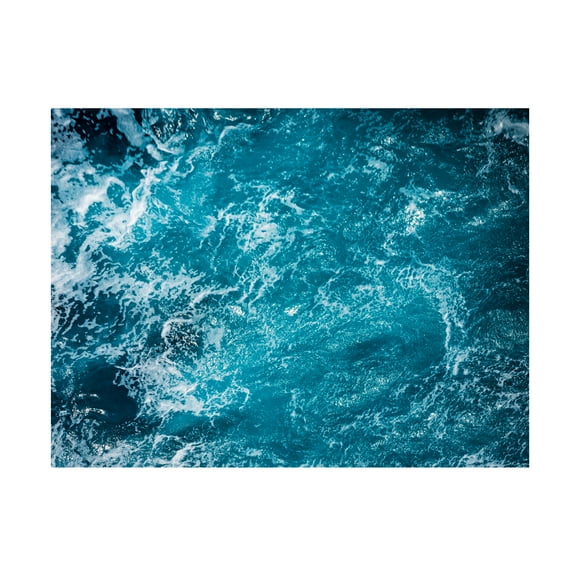Eva Bane 'Turbulent Tasman Sea VI' Canvas Art
