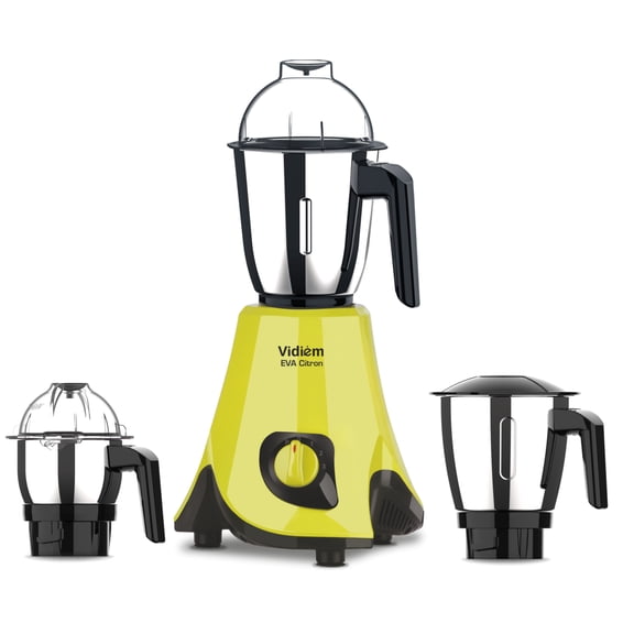 Eva Citron Mixer Grinder 550watts with UL Certified Motor-110 Volts