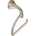 thumbnail image 2 of MOEN Eva European Single Post Toilet Paper Holder Brushed Nickel YB2808BN 2 of 6