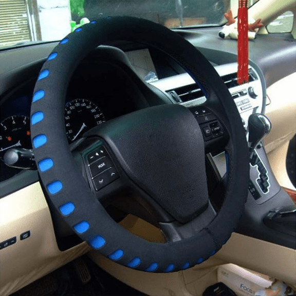Eva Foam Soft Anti Slip Car Steering Wheel Cover 14 15 inch Vehicle Parts Universal