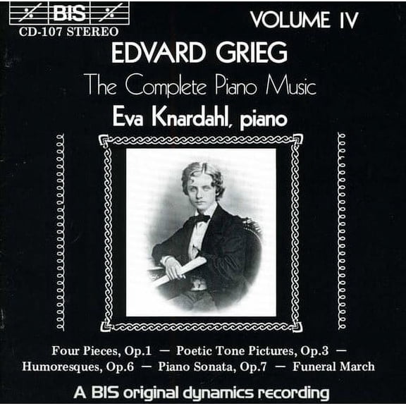 Eva Knardahl - 4 Pieces Opus 1 / Poetic Tone Pieces - Music & Performance - CD