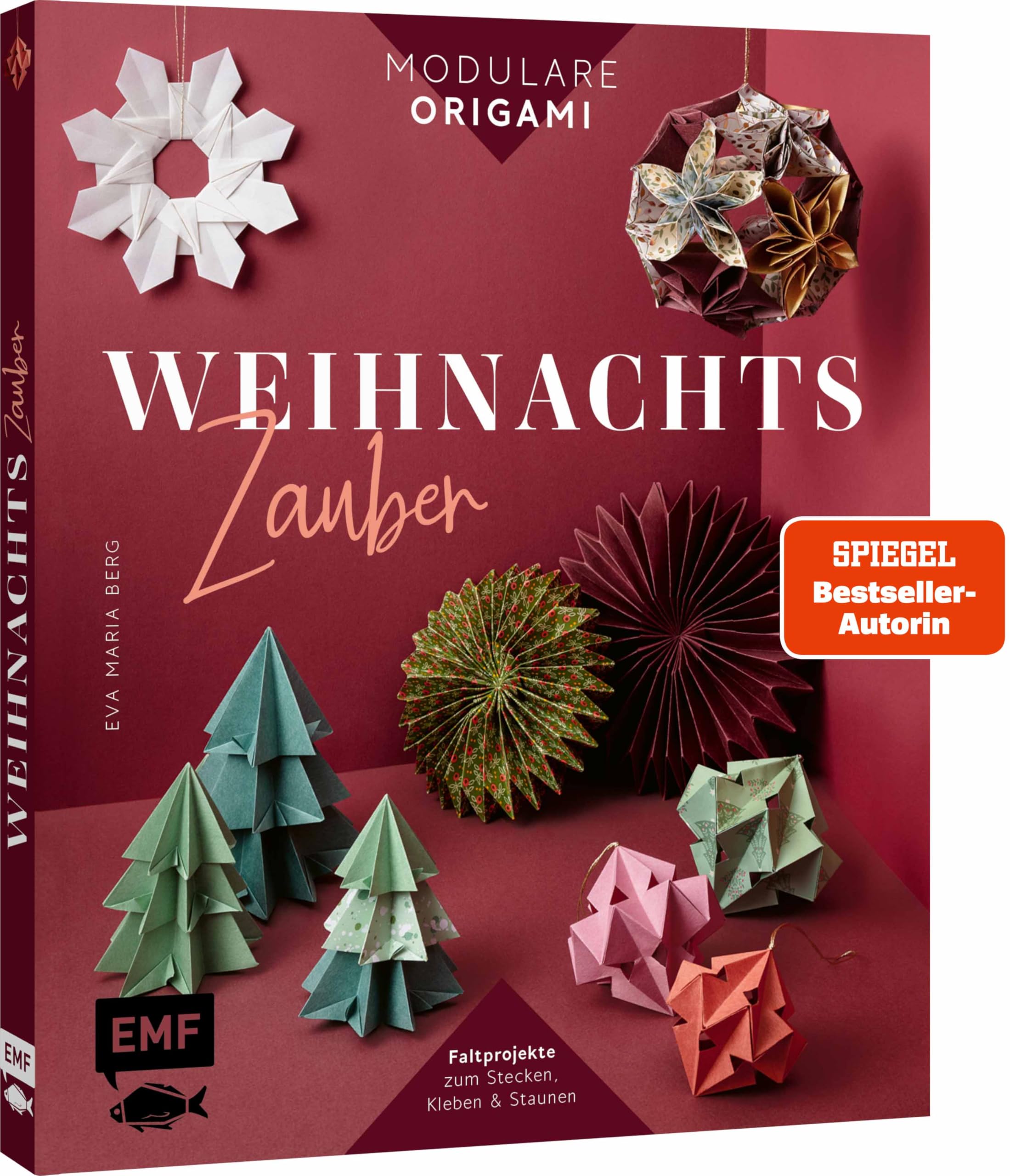 Eva Maria Berg Modulare Origami: Weihnachtszauber – Faltprojekte zum Stecken & Stau (Hardcover)