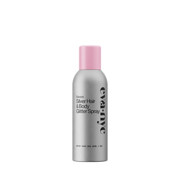 Eva NYC Kweeen Silver Hair and Body Glitter Spray 4.9oz