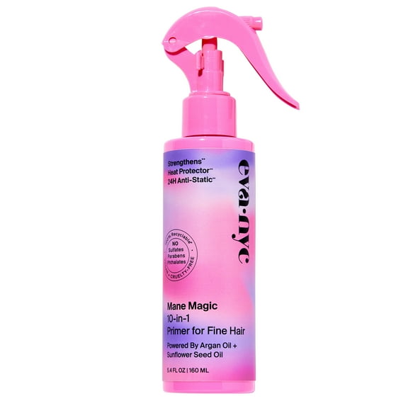 Eva NYC Mane Magic 10-in-1 Primer for Fine Hair, 6 fl oz