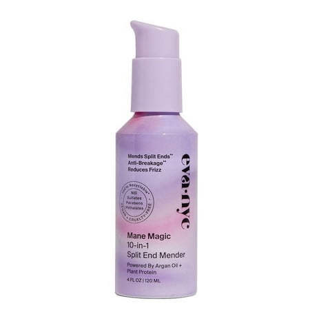 Eva NYC Mane Magic 10-in-1 Split End Mender, Nourishing Split Ends Hair Treatment, GMO-Free Hair Products for Split End Repair, 4.0 fl oz