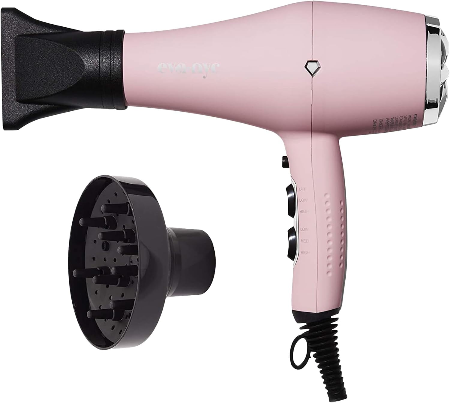 Eva NYC Spectrum Far-Infrared Ceramic Hair Dryer - Smooth, Frizz-Free ...