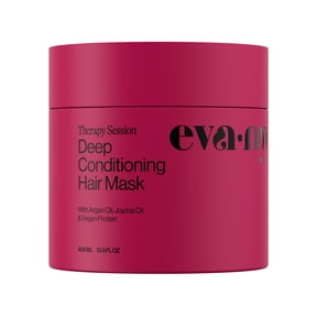 Eva NYC Therapy Session Deep Conditioning Hair Mask Vegan Protein, Jojoba +Argan Oil, 13.5oz