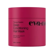 Eva NYC Therapy Session Deep Conditioning Hair Mask Vegan Protein, Jojoba +Argan Oil, 13.5oz