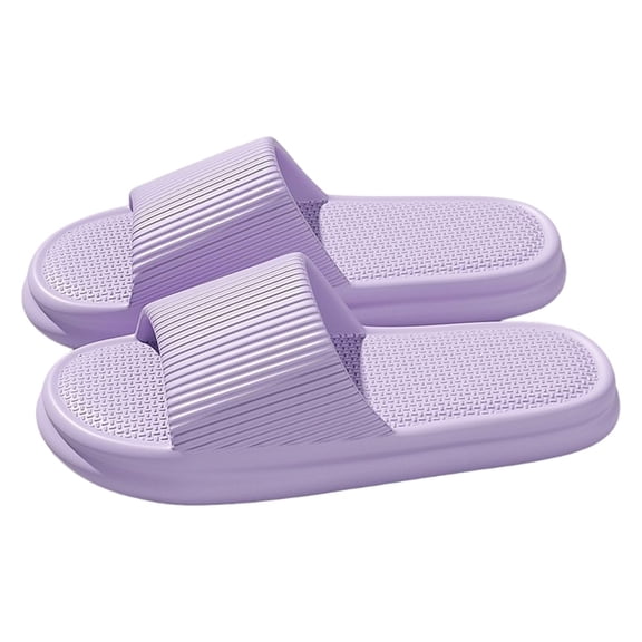 Eva Non-Slip Bathroom Slides Concise Light Sandals Couples Shoes Home Slippers