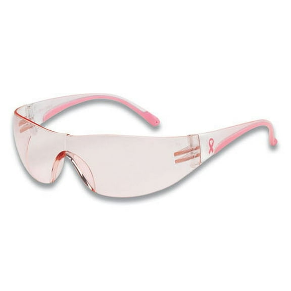 Eva Optical Safety Glasses, Anti-Scratch, Pink Lens, Pink/clear Frame | Bundle of 10 Each