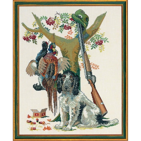 Eva Rosenstand® Hunting III Counted Cross-Stitch Kit