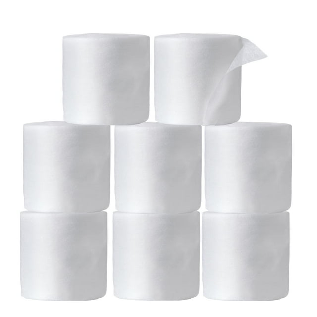 EvaClean Disposable Dry Surface Wipes - Pack of Eight 110-Count Rolls - 880 Dry 9" x 7.5" Mega Wipes for Multi-Surface & Hand Cleaning