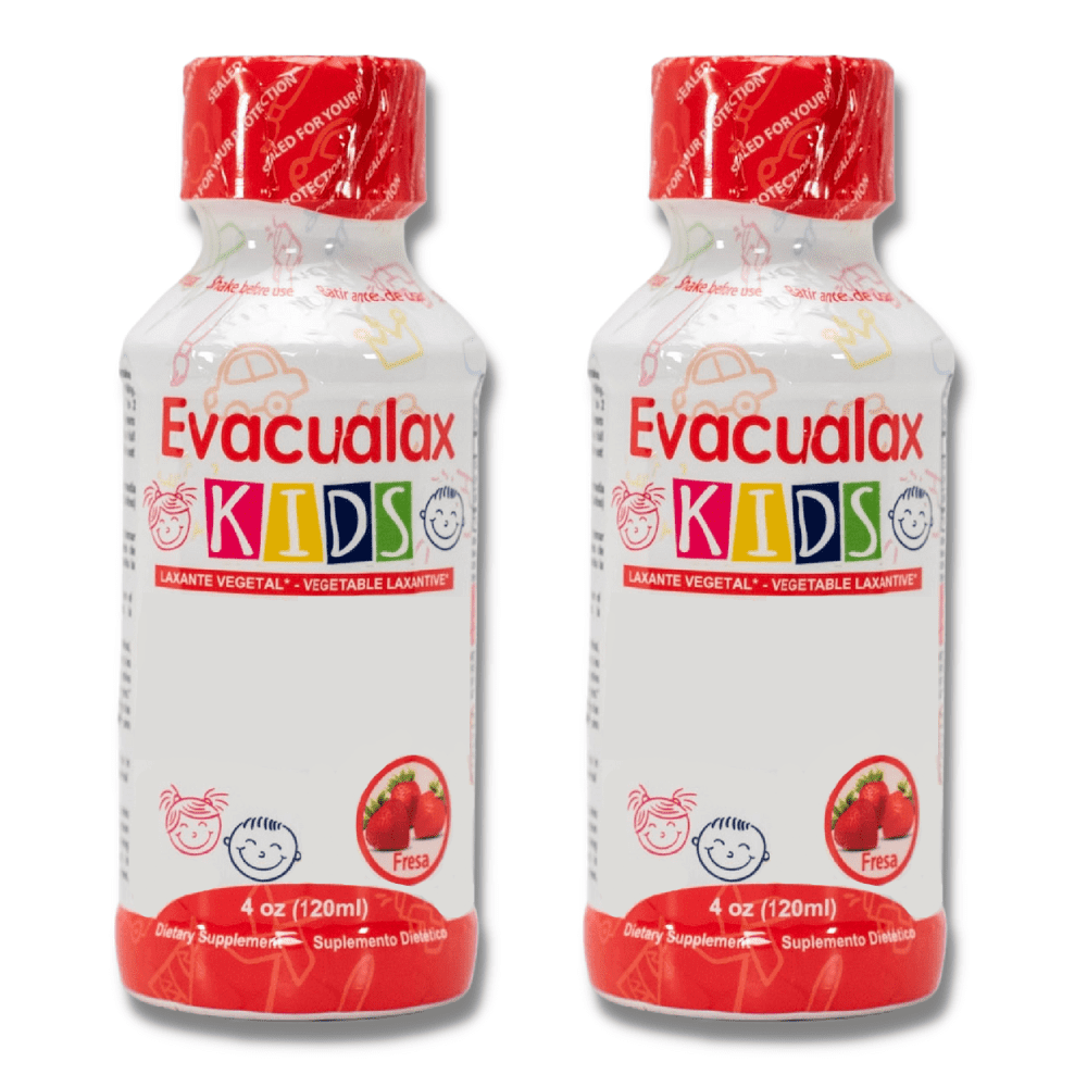 Evacualax Kids Prune Juice, Senna Leaf Liquid Laxative Support