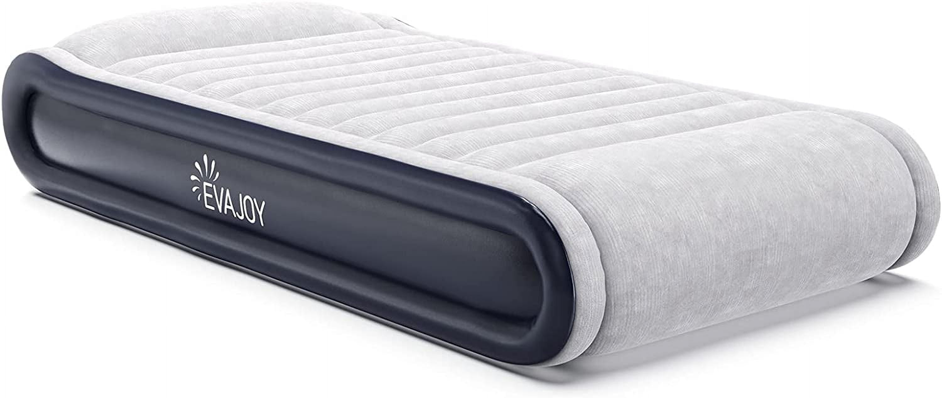 Evajoy Full Size Inflatable Air Mattress with Built in Pump DoubleHigh