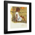 thumbnail image 1 of Evaline Ness 14x18 Black Modern Framed Museum Art Print Titled - Lonely Maria Pl16 (1960), 1 of 5