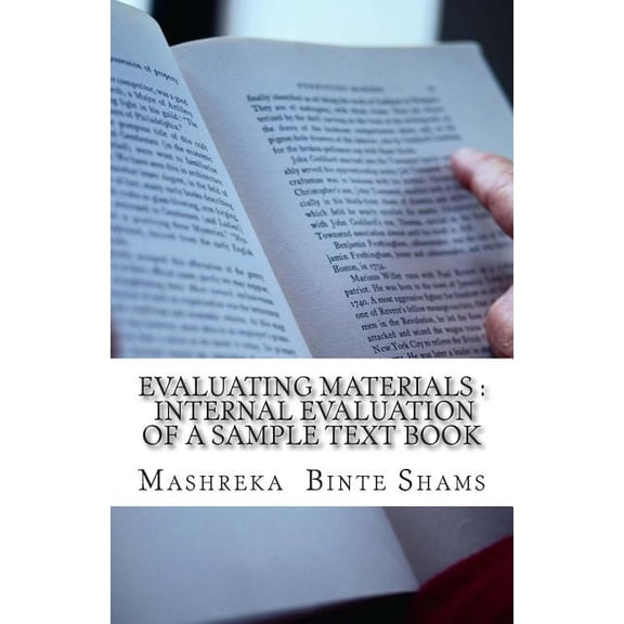 Evaluating Materials : Internal Evaluation of a sample Text Book (Paperback)