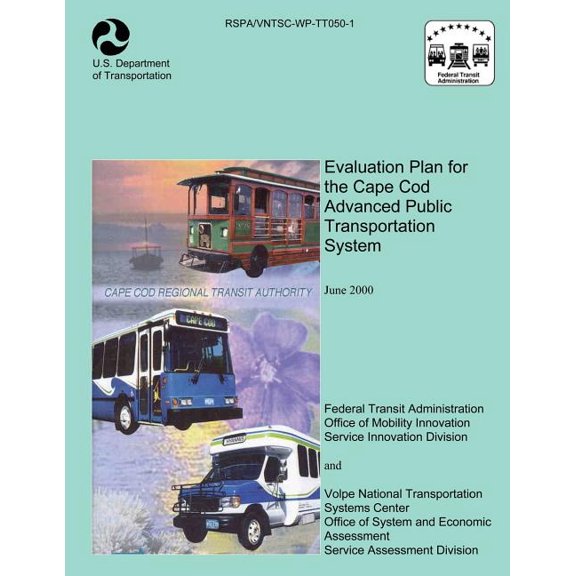 Evaluation Plan for the Cape Cod Advanced Public Transportation System