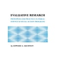 thumbnail image 1 of Pre-Owned Evaluative Research: Principles and Practice in Public Service and Social Action Programs Paperback, 1 of 1