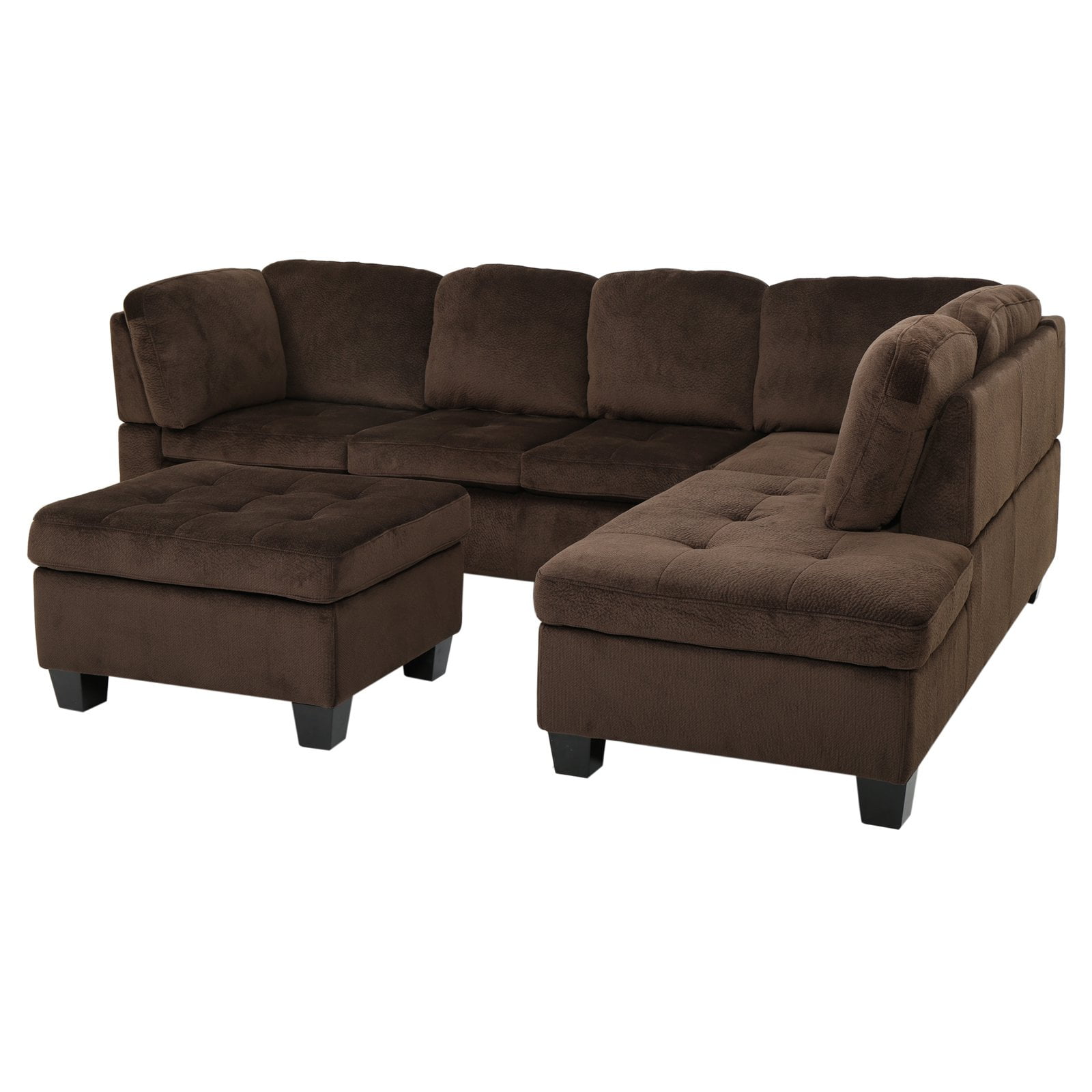 Evan 3 Piece Sectional Sofa