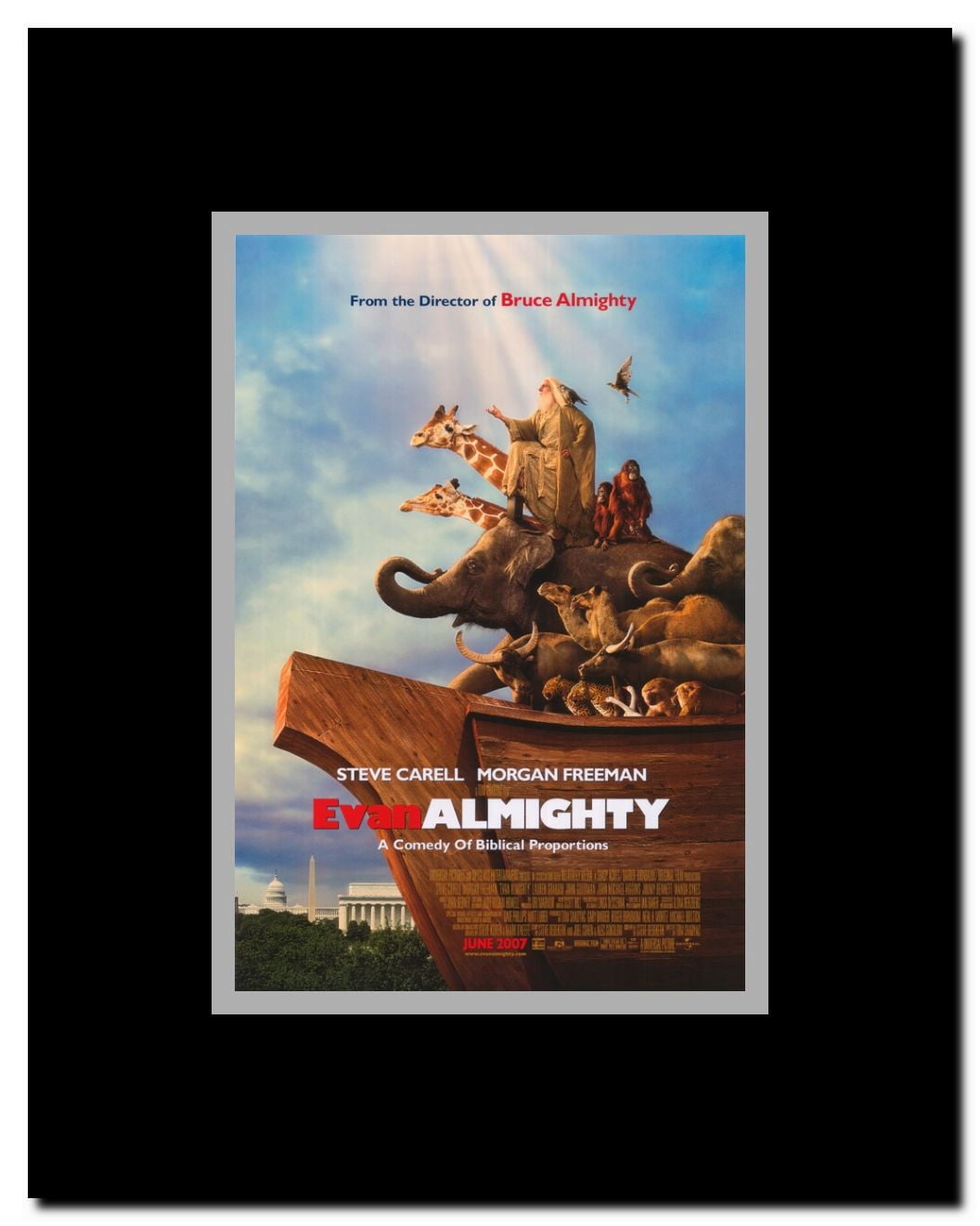 Evan Almighty Framed Movie Poster