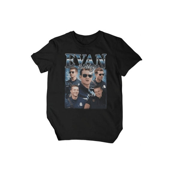 Evan Buckley Bootleg Vintage T-Shirt, Oliver Stark Shirt, Oliver Leon Jones, British Actor Shirt, Evan "Buck" Buckley, Oliver Stark Fans