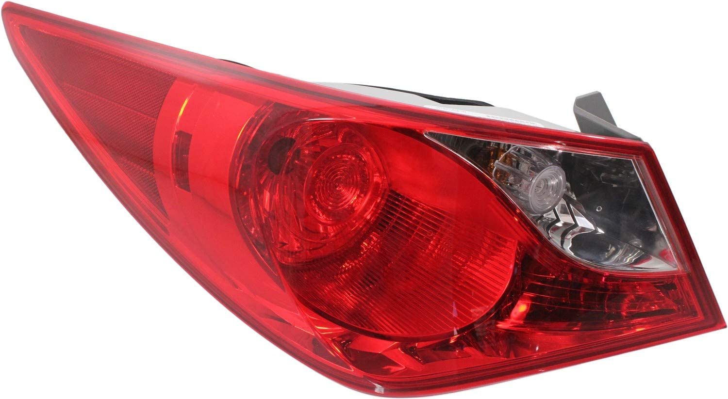 Evan Fischer Driver Side Outer Tail Light Assembly Compatible With 2011