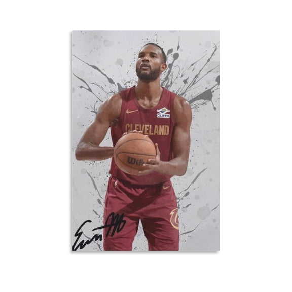 Evan Mobley Canvas Poster Painting On Canvas Wall Art Poster Scroll Picture Print Living Room Walls Decor Home Posters 12x18inch(30x45cm)