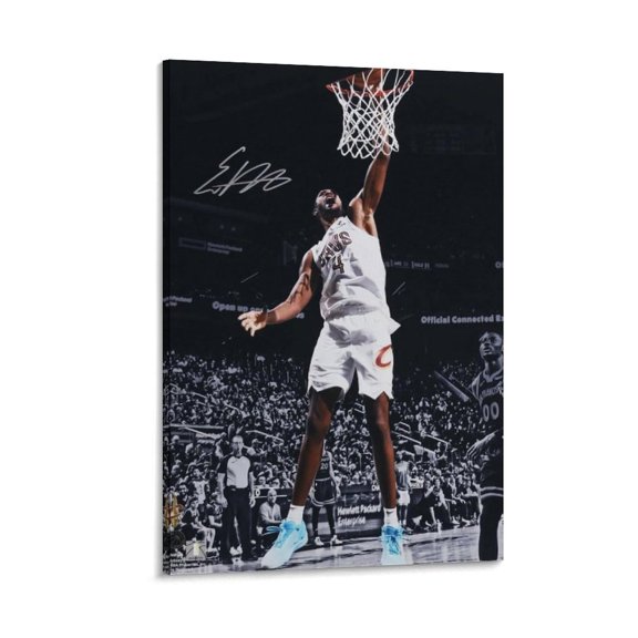 Evan Mobley Canvas Poster Print Photo Art Painting Canvas Poster Home Decorative Bedroom Modern Decor Posters Gifts 12x18inch(30x45cm)