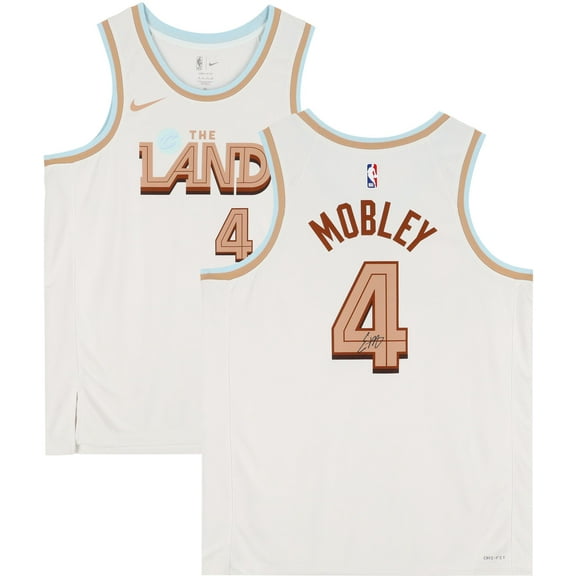 Evan Mobley Cleveland Cavaliers Autographed White 2022-2023 City Edition Swingman Jersey - Fanatics Authentic Certified