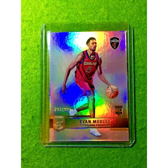 Evan Mobley SILVER PRIZM ROOKIE CARD # /999 SP 2021 Donruss ELITE EVAN MOBLEY RC