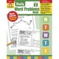 thumbnail image 1 of Evan-Moor 2013602 Daily Word Problems Book - Grade 4, 1 of 1