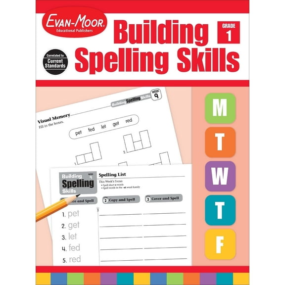Evan-Moor Building Spelling Skills, Grade 1 Teaching Edition