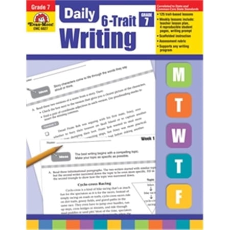 Evan-Moor Daily 6 Trait Writing Gr 7