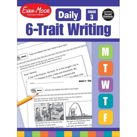 Evan-Moor Daily 6 Trait Writing Grade 3 EMC6023