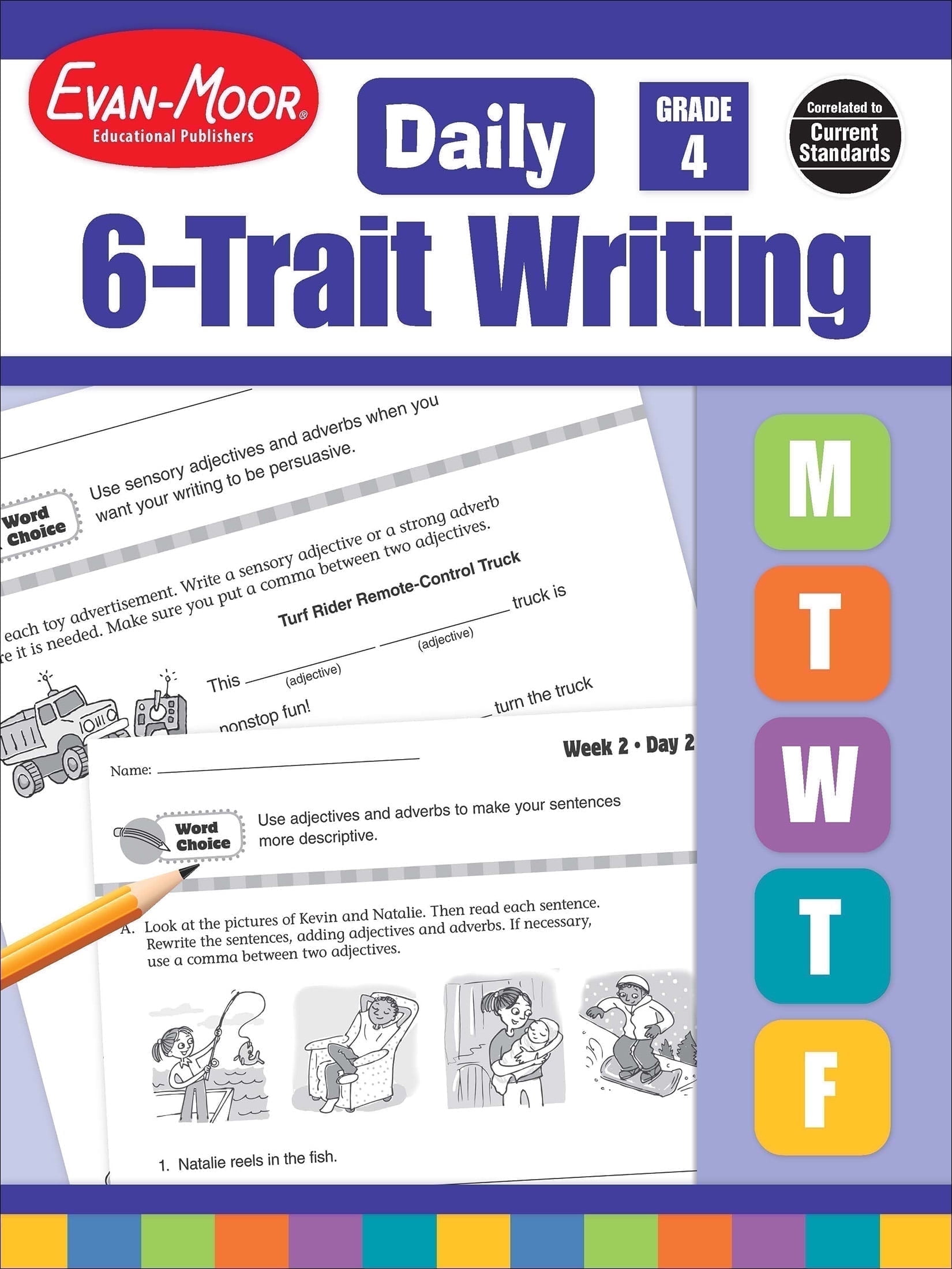Evan-Moor Daily 6-Trait Writing, Grade 4 Teaching Edition - Walmart.com