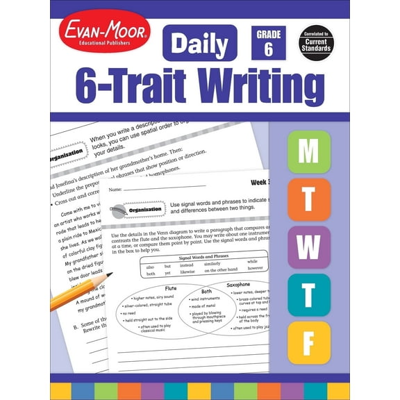 Evan-Moor Daily 6-Trait Writing, Grade 6 Teaching Edition