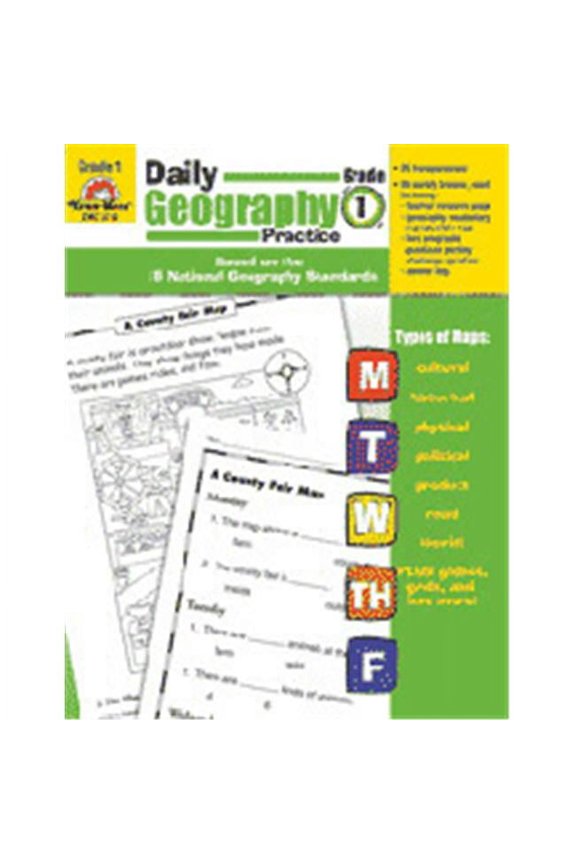 Daily Geography Practice Grade 1