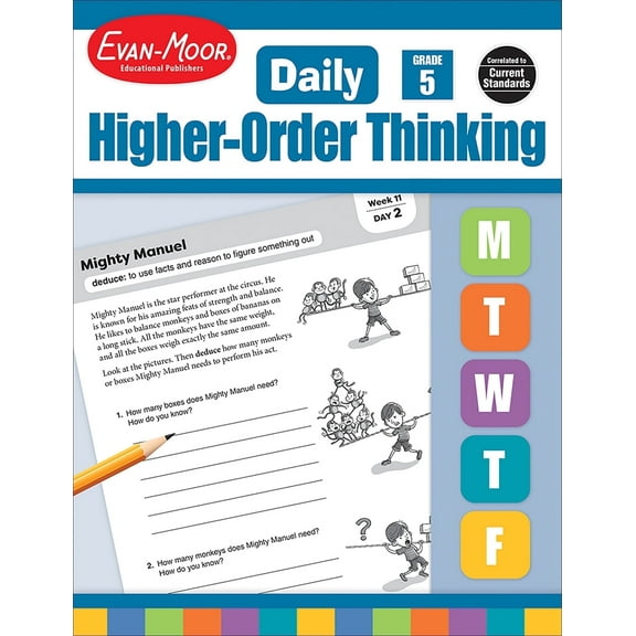 Evan-Moor Daily Higher-Order Thinking, Grade 5 Teaching Edition