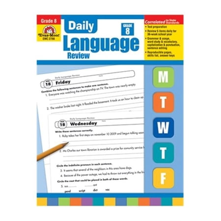Evan-Moor Daily Language Review Gr 8